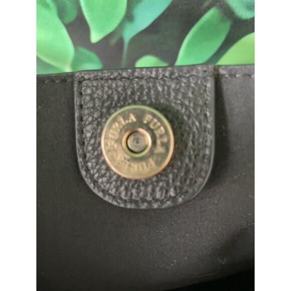 🖤 FURLA Black Leather Bucket Tote Handbag – Excellent Condition - Picture 4 of 13